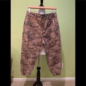Zara camouflage joggers